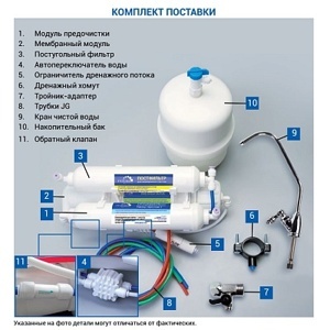 Фильтр 5 ступени (обратный осмос, вер.2)
